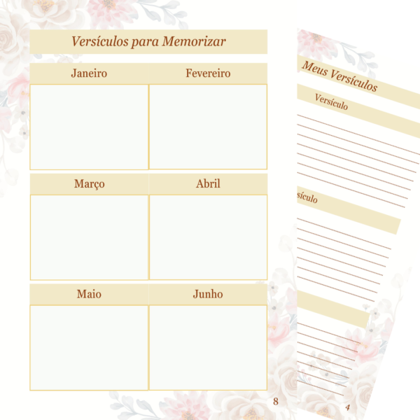 Planner Devocional (Arquivo Digital em PDF) - Image 2
