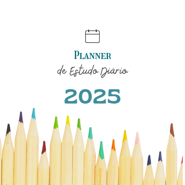 Planner de Estudo Diário (Arquivo Digital em PDF)