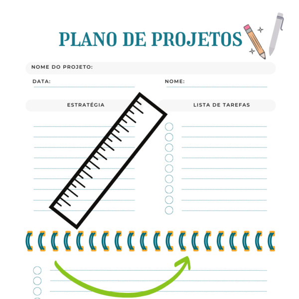 Planner de Estudo Diário (Arquivo Digital em PDF) - Image 4